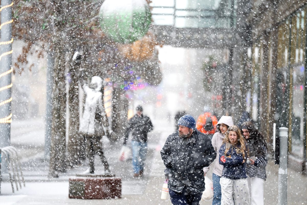 Winter storm threat for the central-northern region of the country