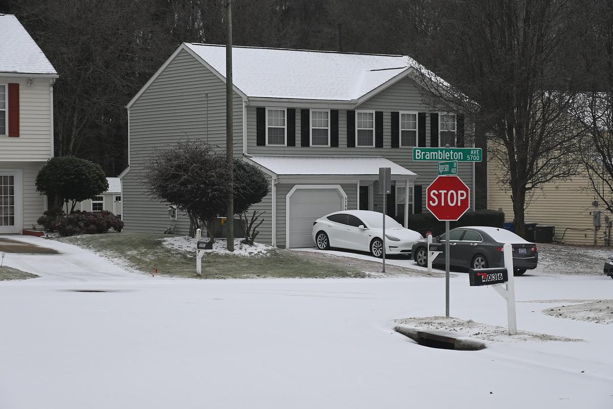 North Carolina could face more snow this weekend