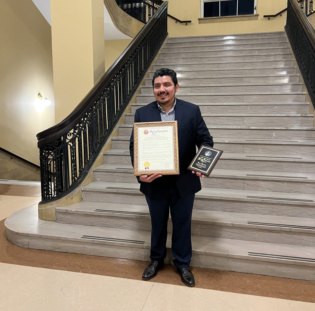 Meet Victor Aparicio, a driving force behind Latino entrepreneurship recognized by the city of Winston-Salem.
