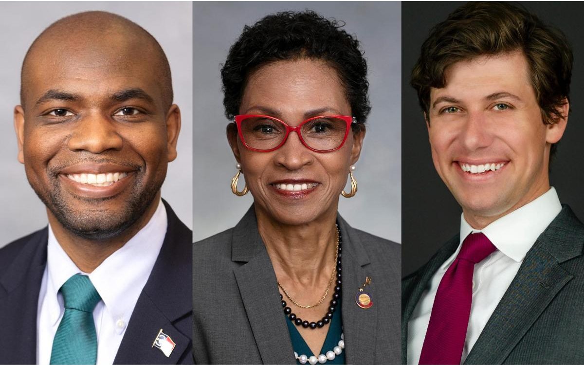 Three Democrats are vying to fill the vacant Senate seat of Craig Meyer in North Carolina.